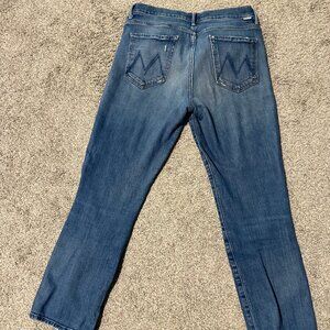 Mother Jeans- The Swooner Rascal Ankle- Size 30